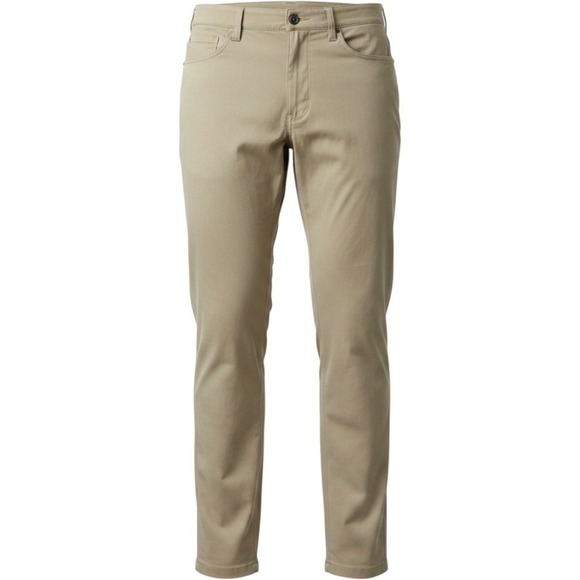 lululemon athletica Other - Lululemon Commission Slim Fit Warpstreme Pants Khaki Tan Mens 30x29 Chino